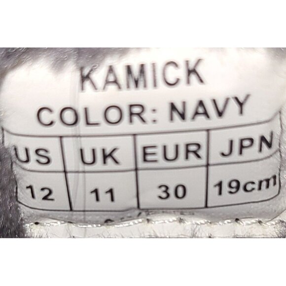 Kids Snow Boots Sz.12 Kamik Dream Pairs Snowcoast Navy Zip, Drawstring - Picture 8 of 9